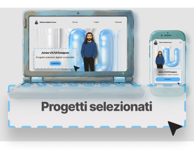 Anteprima del sito in versione desktop e mobile