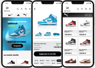 Mockup app Urban Tracks